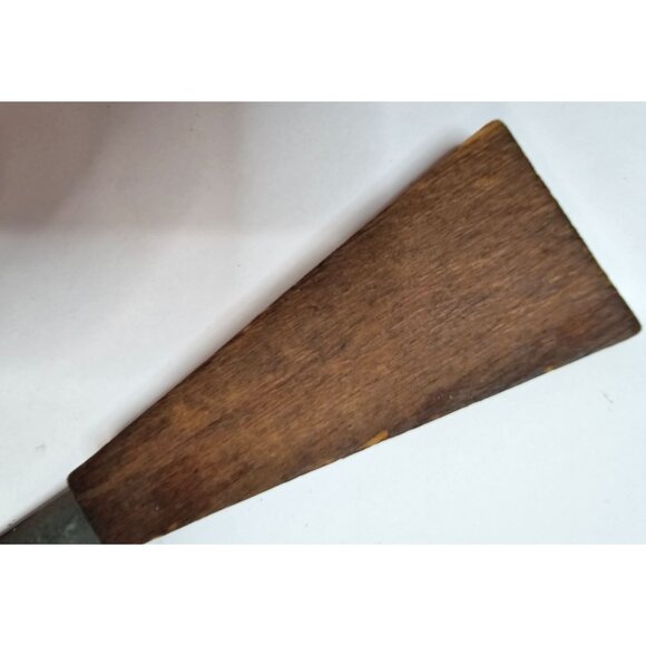 Wooden Handle Letter Opener With Gambling Motif Retro Vintage Distressed - Picture 2 of 8